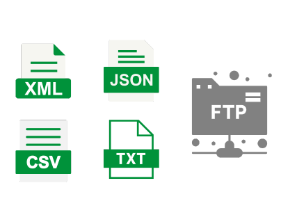 JSON_JSON_CSV_TXT_XML_FTP